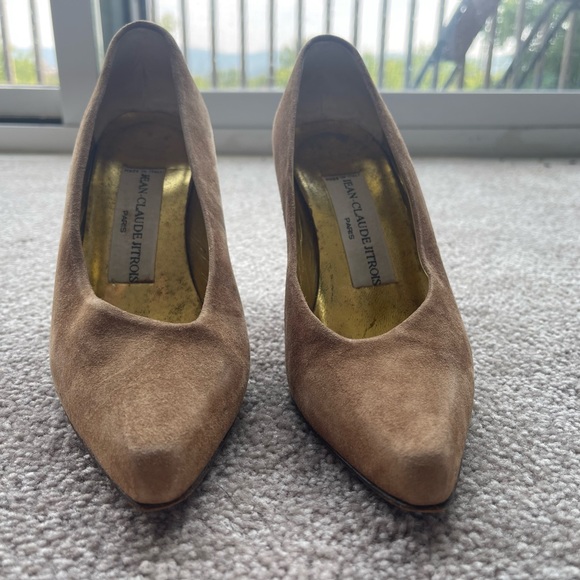 Jean-Claude Jitrois suede heels in great shape. Minimal use - Picture 6 of 7